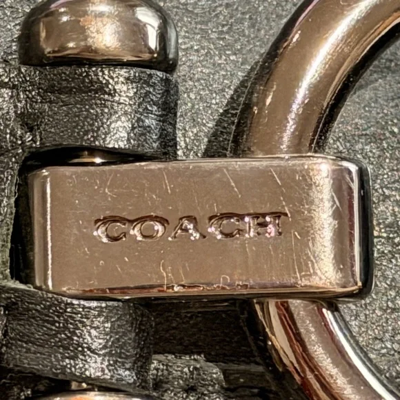 Coach Black Leather Heeled Boots - Picture 7 of 7